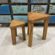 Paire de tables d’appoints vers 1950
