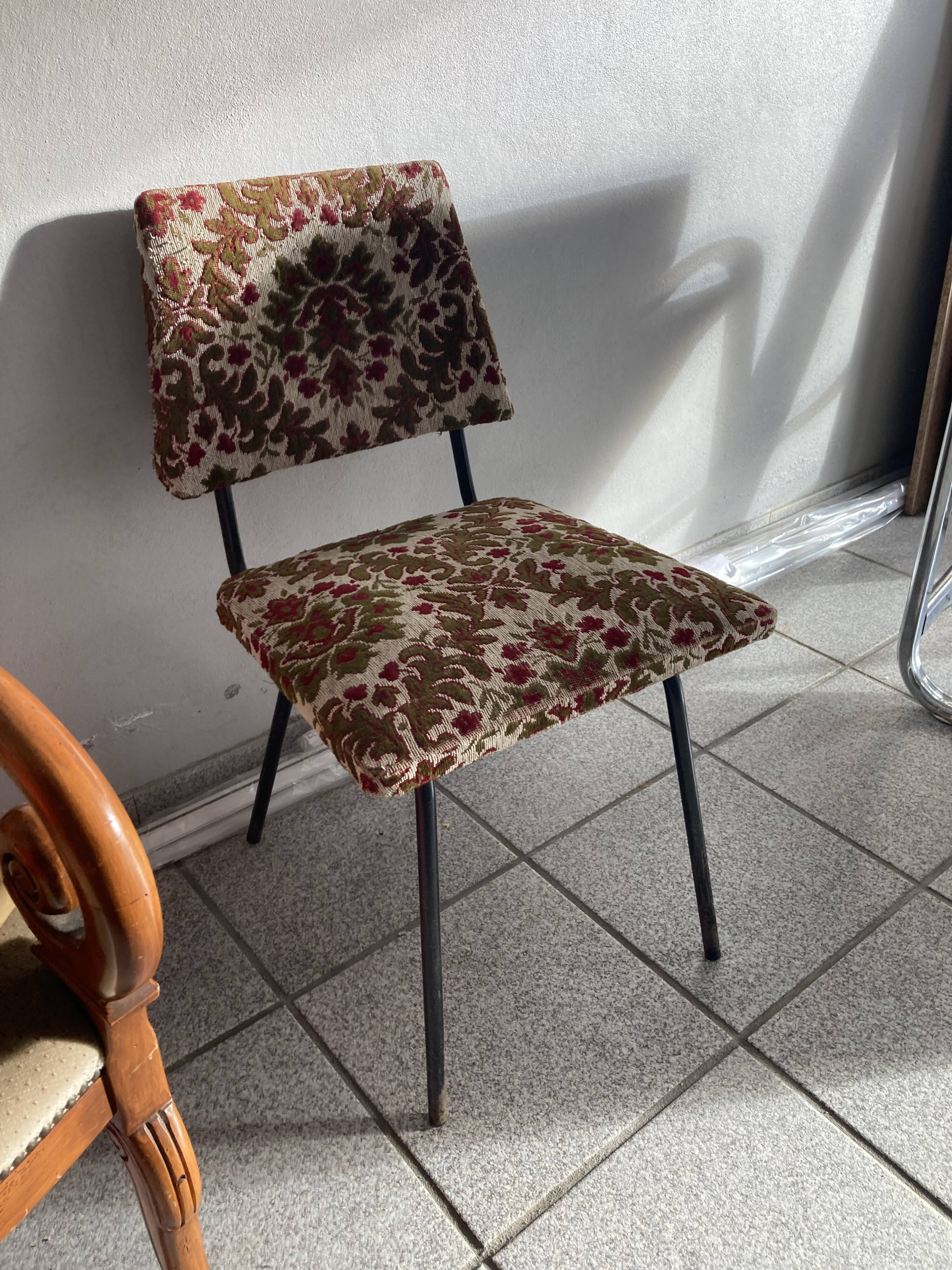 Paire de chaises des années 50