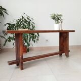 Wooden bench, 70s-80s