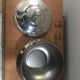 Stainless steel sugar bowl remy letang 80s