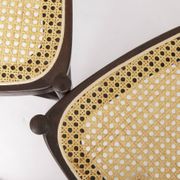 Pair of Vintage Thonet Bentwood Dining Chairs, Viennese Cane, 1960s–1970s