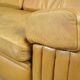 Danish vintage leather 2-seater sofa by svend skipper, 1970s