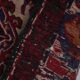 Vintage Turkish kilim handwoven 108x143 cm