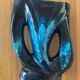 Vase Vallauris bleu intense avec dégradé