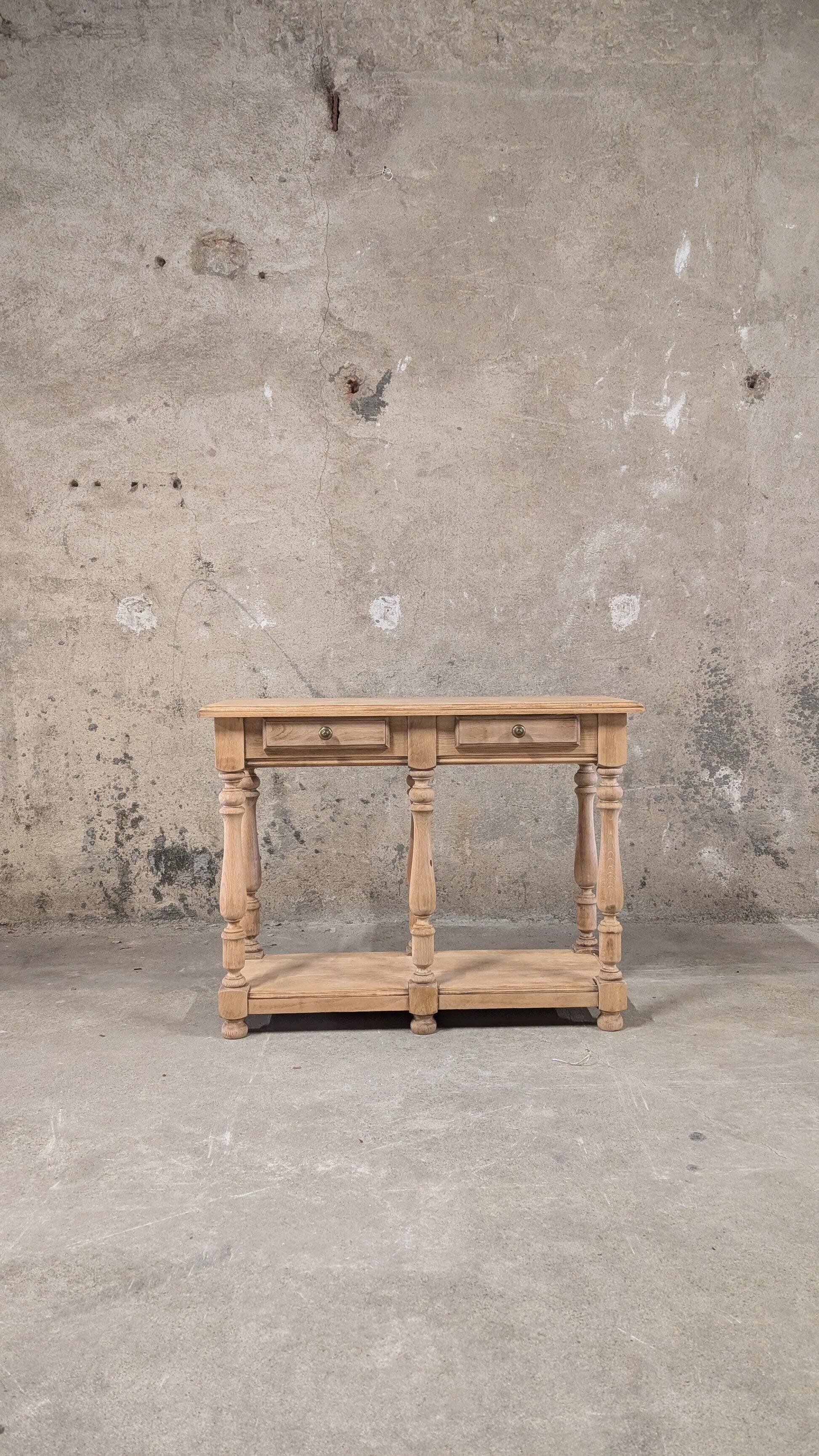 Wooden console