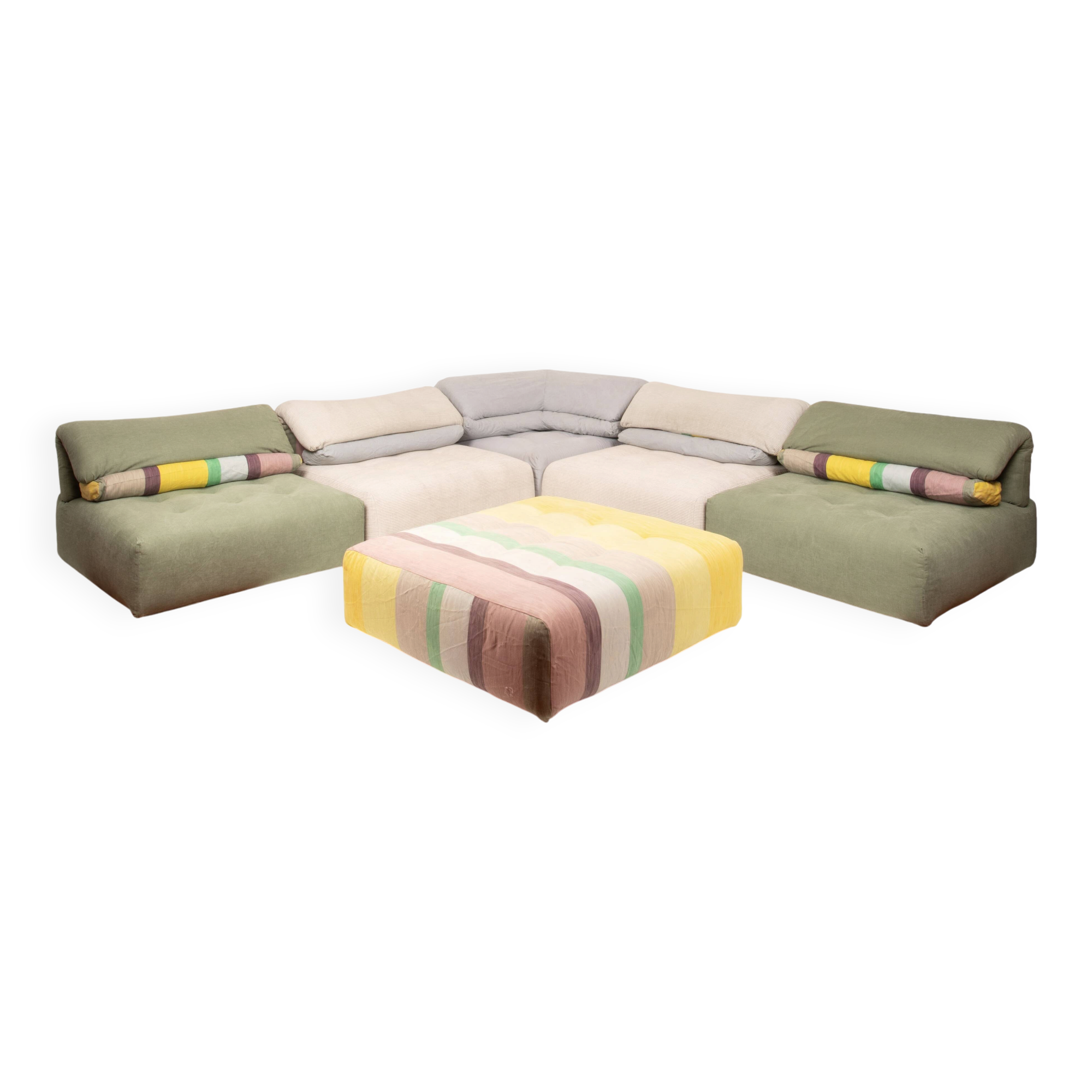 Modular Sofa Voyage Immobile by Studio Roche Bobois
