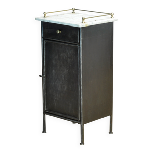 Table de chevet en fer,