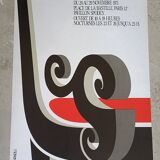 Original poster for the Antiques Fair