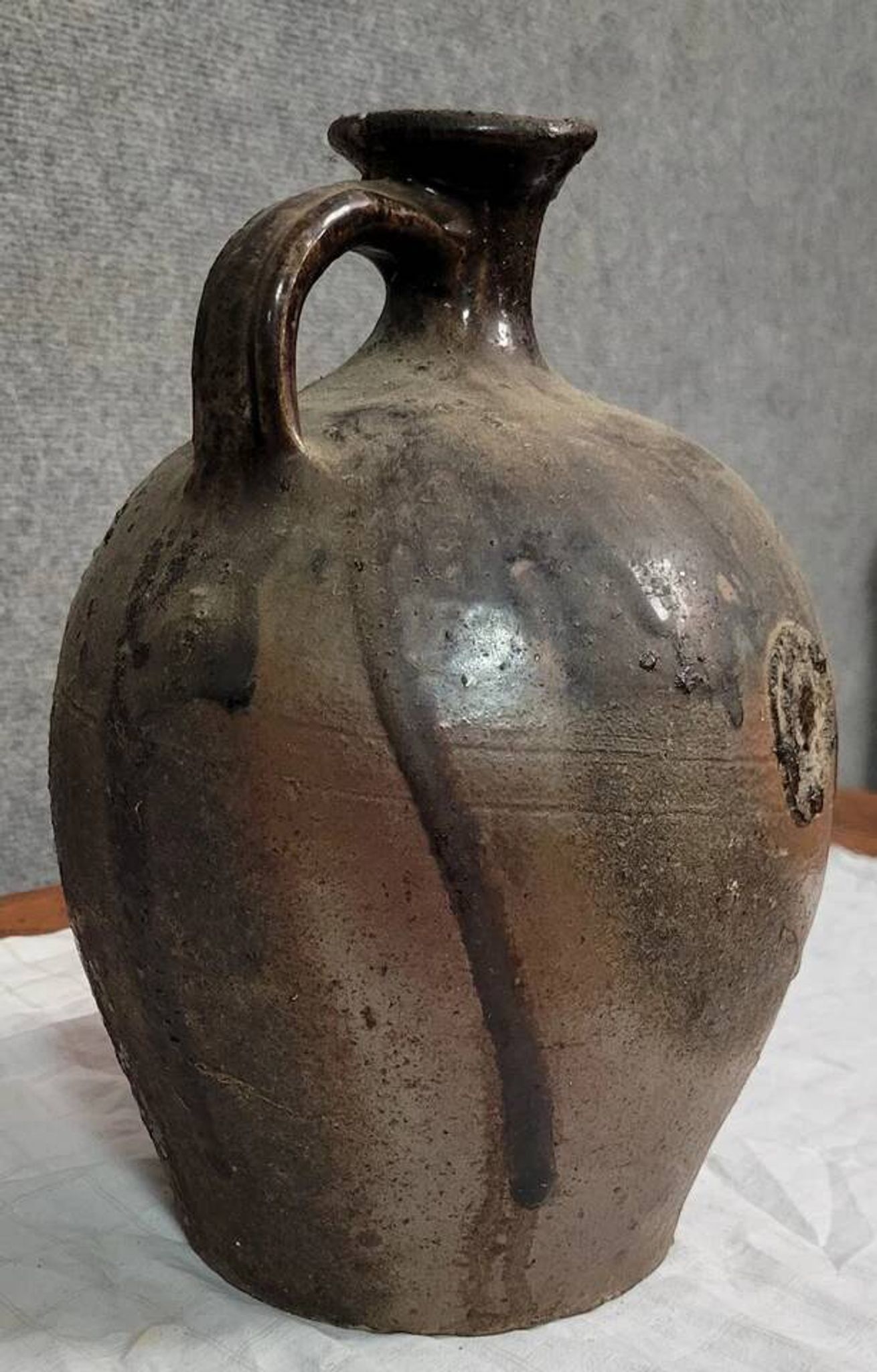 Traditional Kabyle/Berber terracotta pottery decorated with patterns (5)