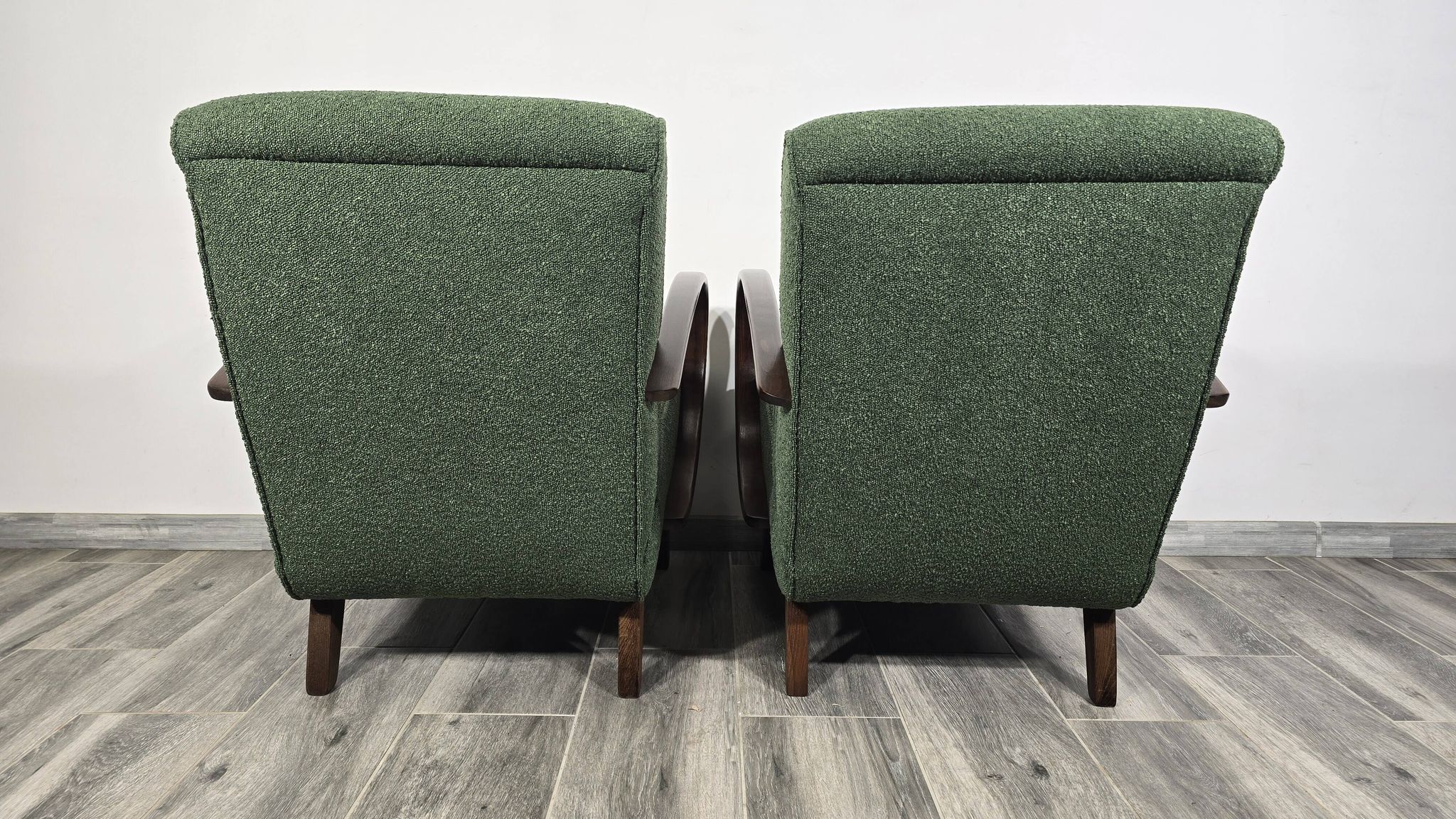 Chaises longues de Jindrich Halabala, années 1940, ensemble de 2