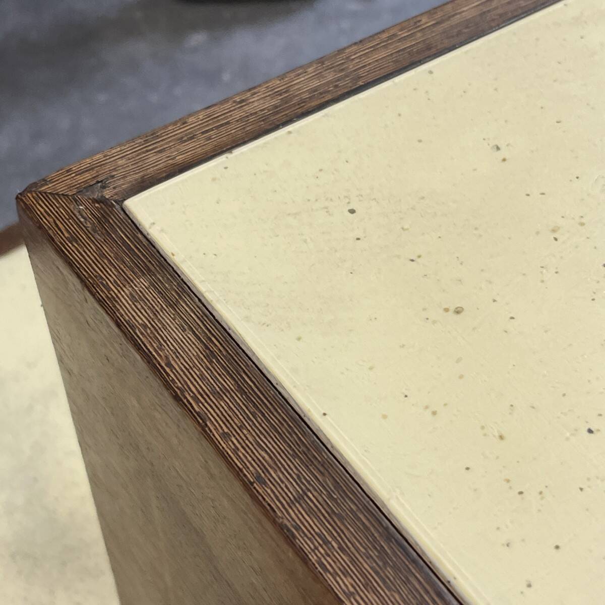 Set of 2 coffee tables, modernist design by jef verbrack, circa 1970.