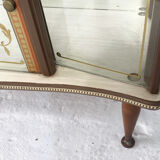 1950’s vintage mid century glass drinks / display cabinet