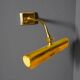 Lot of 3 djustable brass wall picture light up