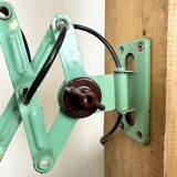 Industrial East German Scissor Lamp from VEB Zweckleuchtenbau Dresden, 1950s
