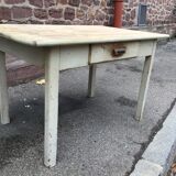 Vintage fir farm table