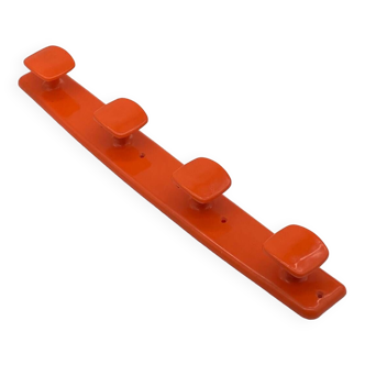 Porte manteaux vintage / Syla / plastique orange 🧡