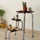 Vintage formica stepladder stool from the 70s/80s