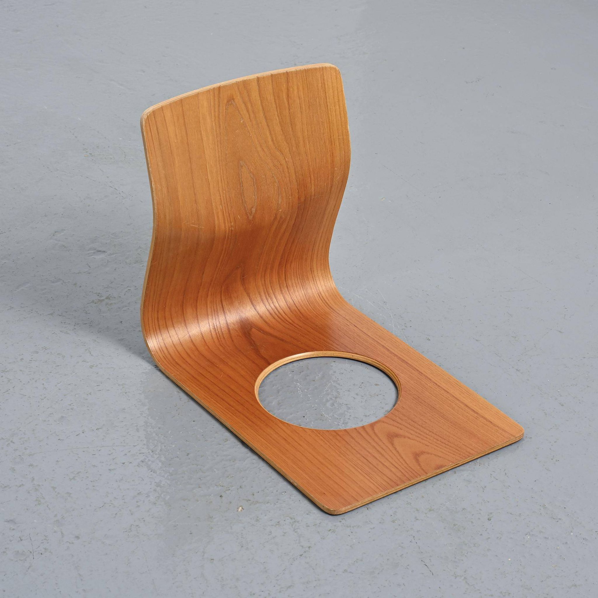 Zaisu chair model by Kenji Fujimori, Tendo Mokko edition, Japan 1963.