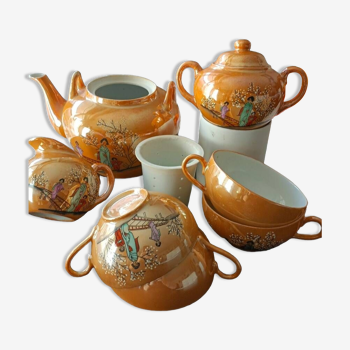 Fine porcelain tea service