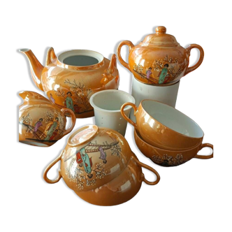 Fine porcelain tea service