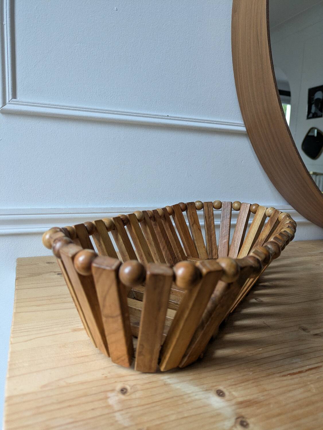 Wooden basket 60'