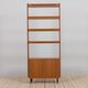 Italian teak free standing wall unit 1970s