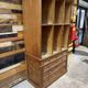 Workshop furniture in pitch pine - 1950s - Chest of drawers & Bookcase