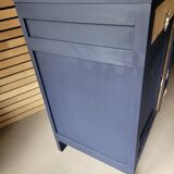 Vintage art deco chest of drawers fluted feet