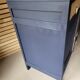 Vintage art deco chest of drawers fluted feet