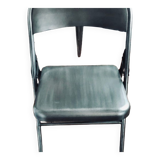 Chaise pliantesmétal couleur  inox