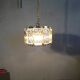 Art deco brass chandelier