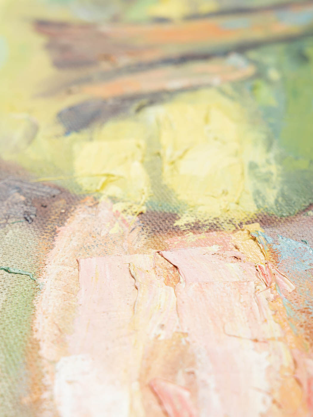 Woodland Walk, Oil on Plate, 124 x 95 cm