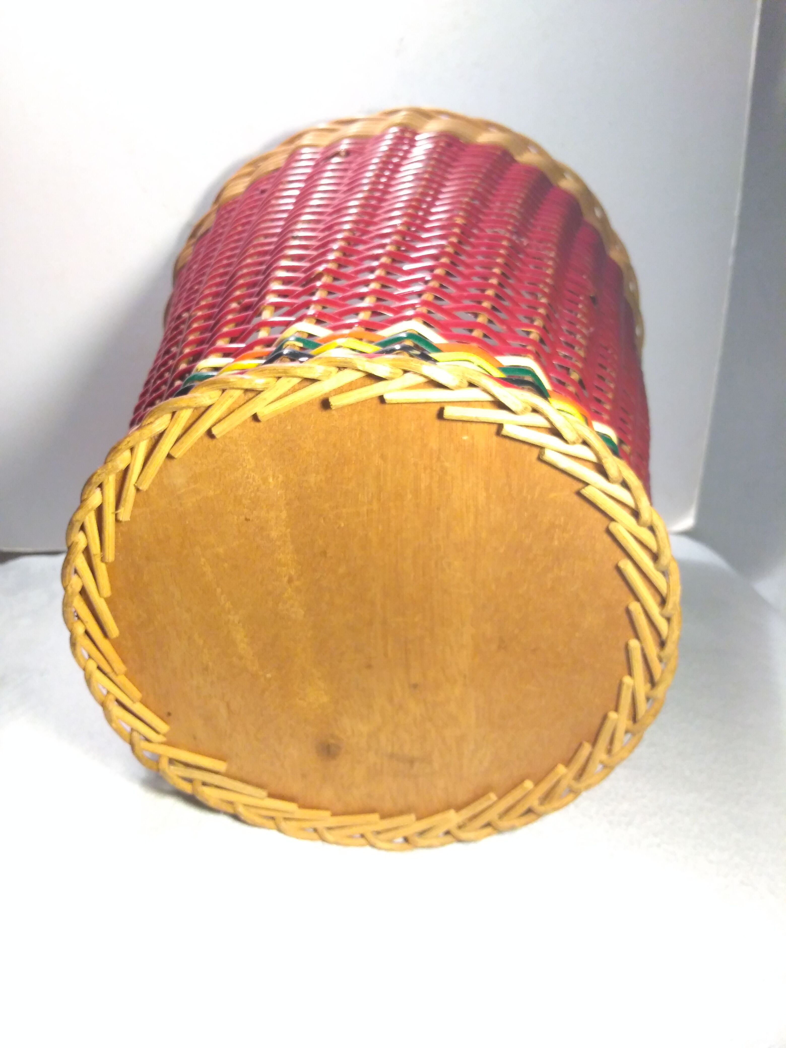 Vintage paper basket