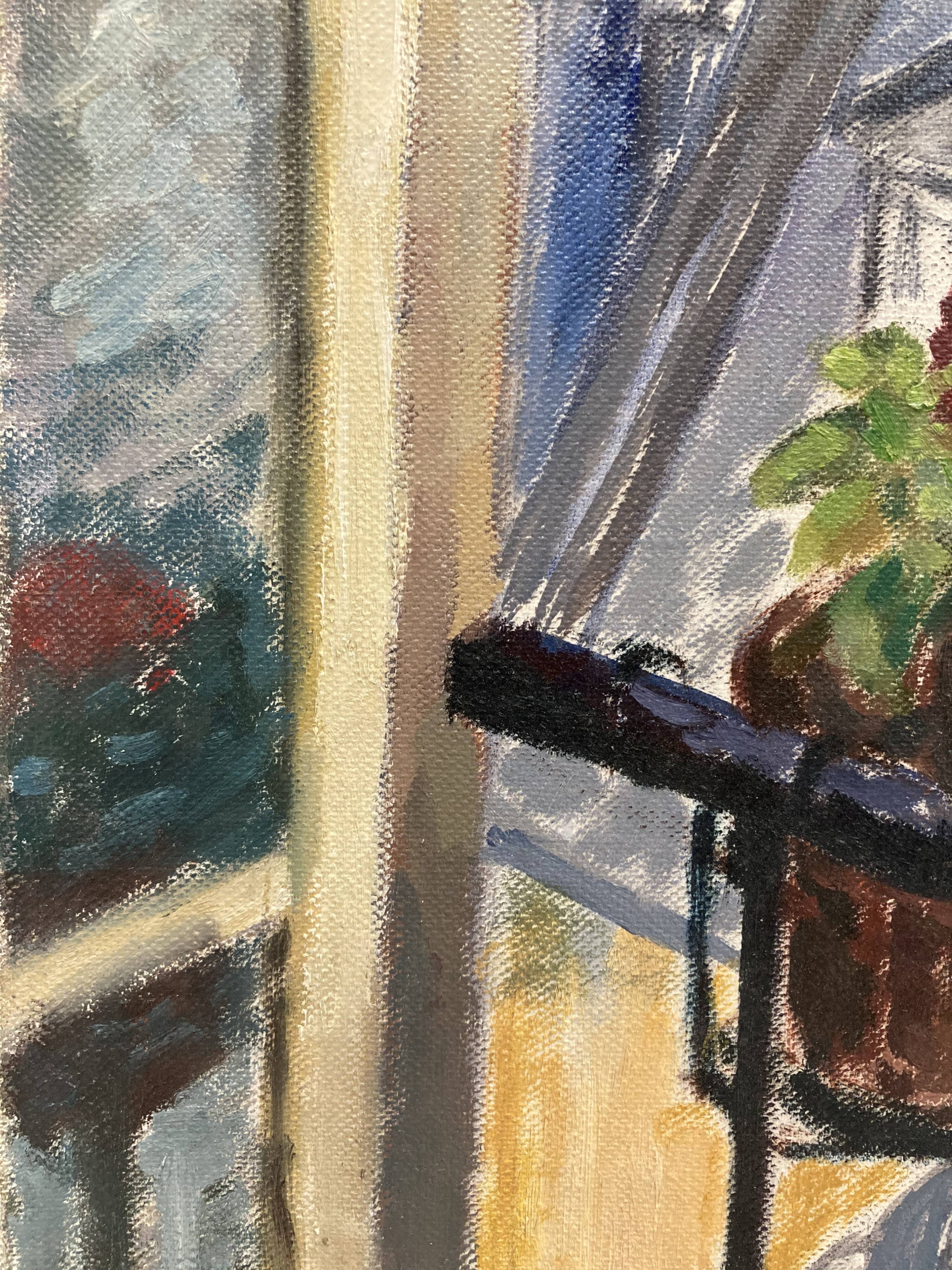 Huile sur toile vintage