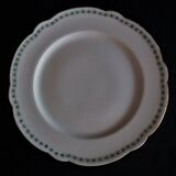 Porcelain entremet dish of Paris old Paris green décor XIXth