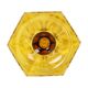 Luxval Vase Amber Américain 1935 Val Saint Lambert Art Deco