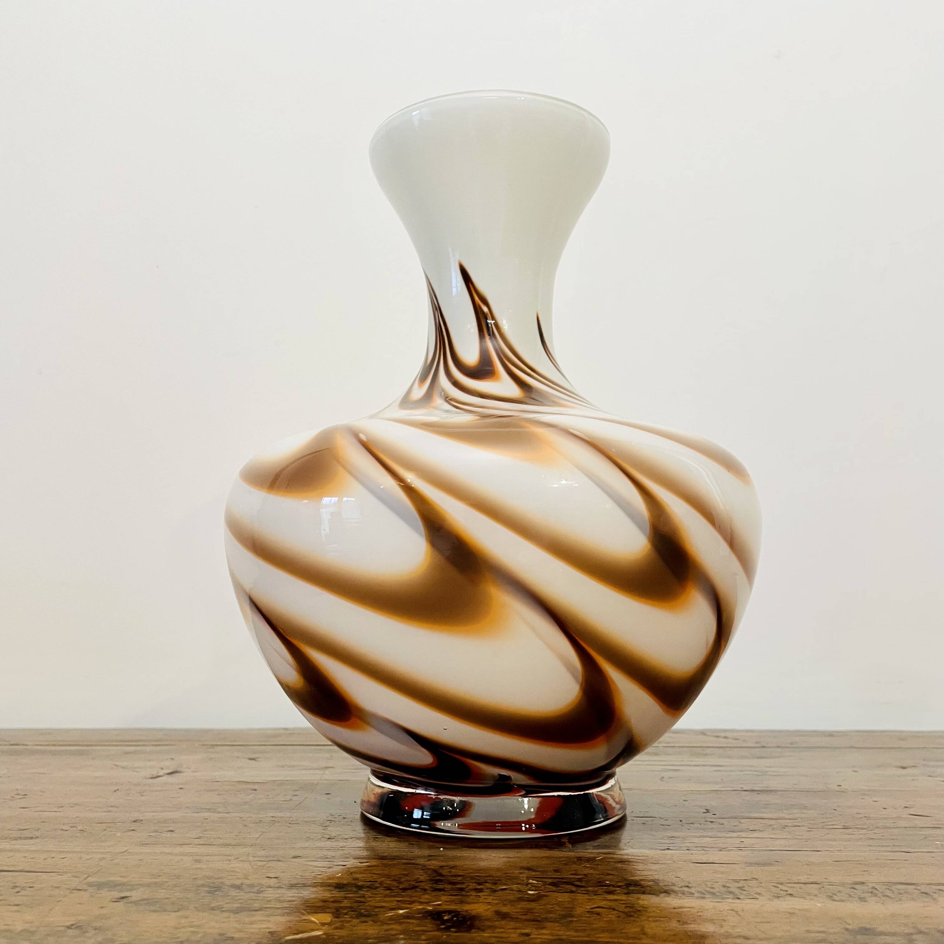 Magnificent Carlo Moretti Vase for Opaline Florence - 1970s