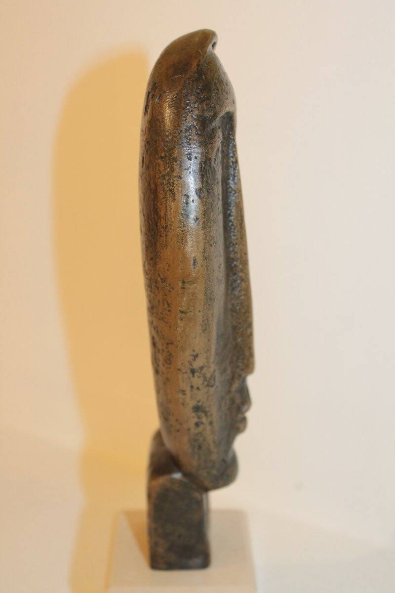Bronze face sculpture by Giannetto Salotti, 1950s/1960s