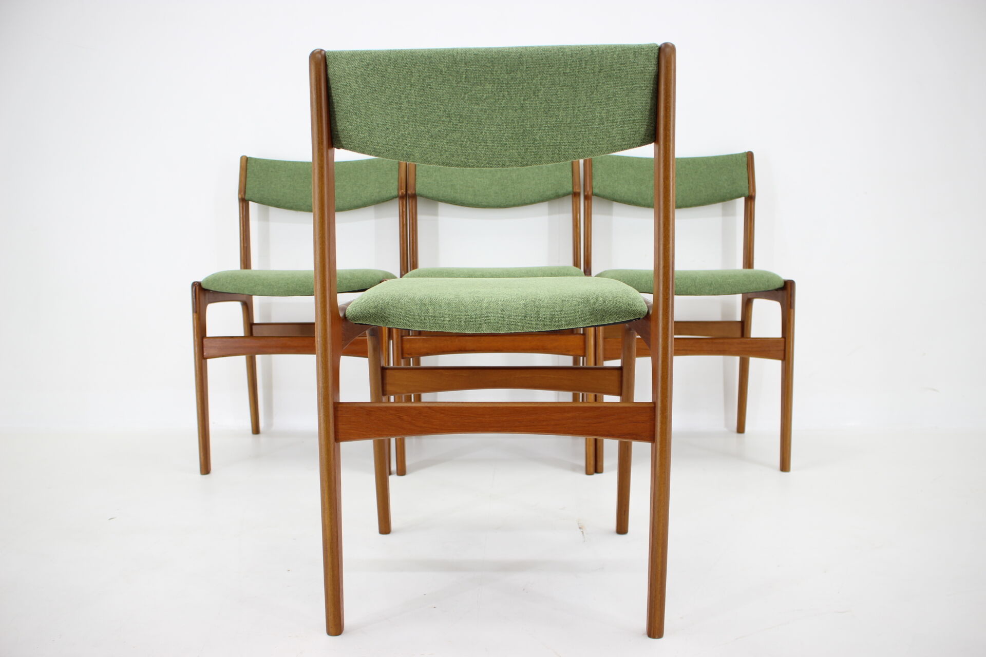 1960s Danish Teak Dining Chairs, Set of 4