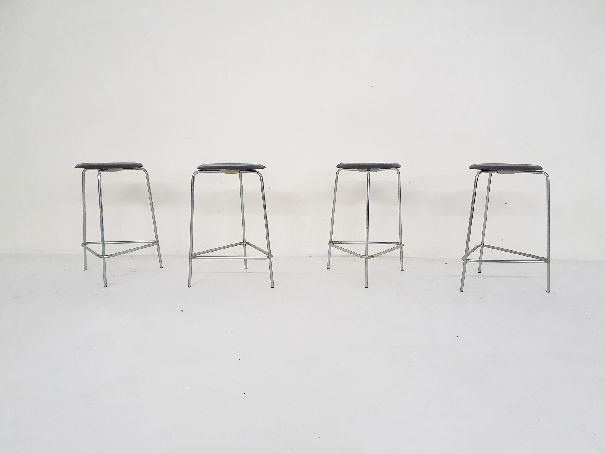 Arne Jacobsen for Fritz Hansen "M3170" stools, Denmark, 1967