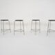 Arne Jacobsen for Fritz Hansen "M3170" stools, Denmark, 1967
