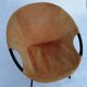 Mid-century circle balloon chair by Lusch Erzeugnis for Lusch & Co, 1960s