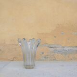 Vintage crystal vase