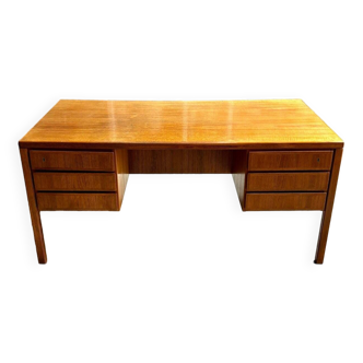 Teak desk by Gunni Omann for Omann Jun, Denmark 1960