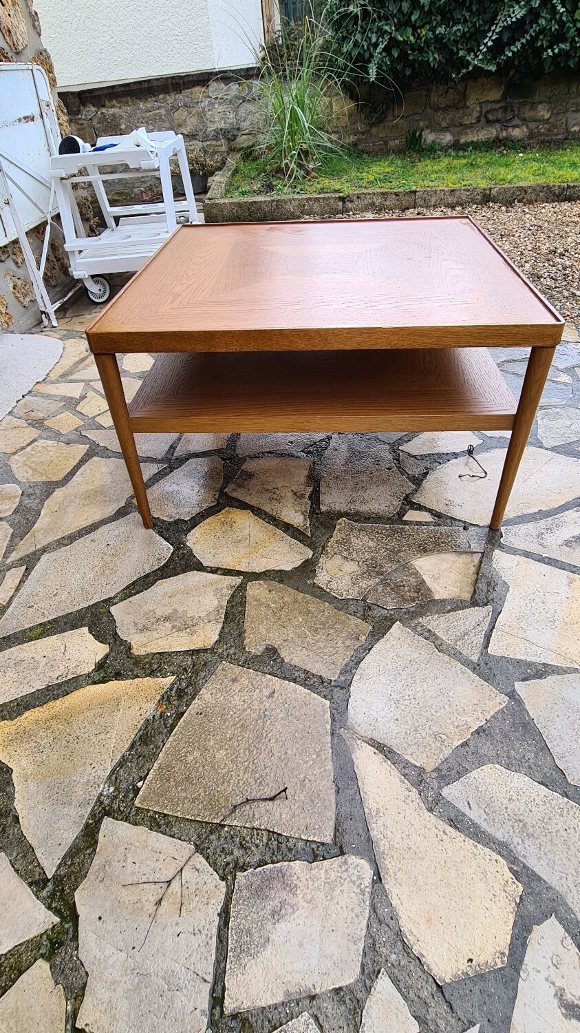 Table basse Scandinave Ikea Stockholm vintage