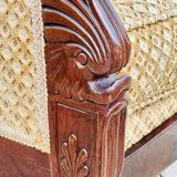 Mobilier de salon en Acajou Massif D’époque Empire