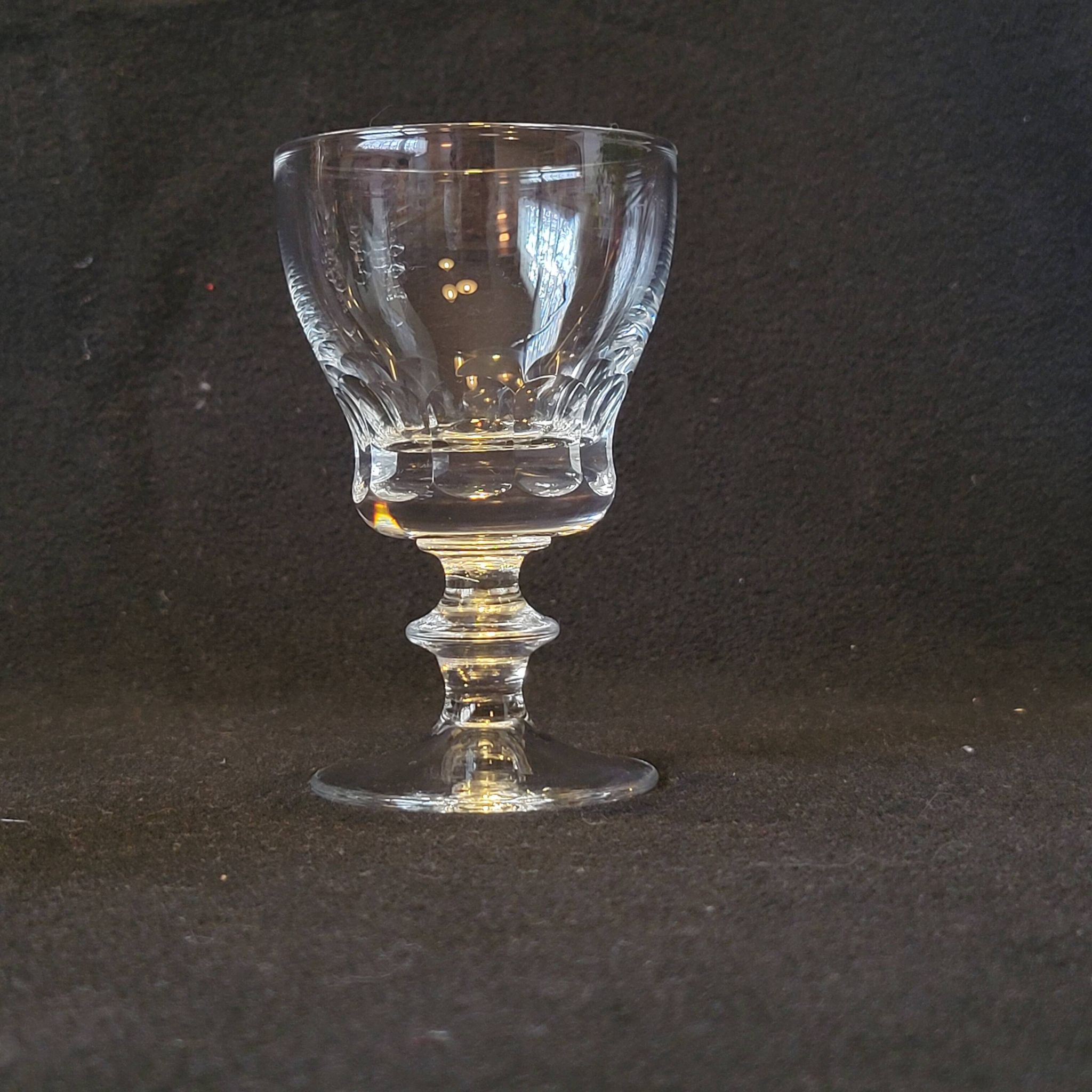 6 Antique Baccarat Cut Crystal Port or White Wine Glasses?