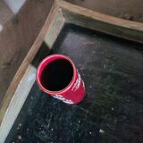 Antique Gien cylinder vase