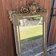 Large Napoleon III carved mirror – Patinated wood & Louis XV decor