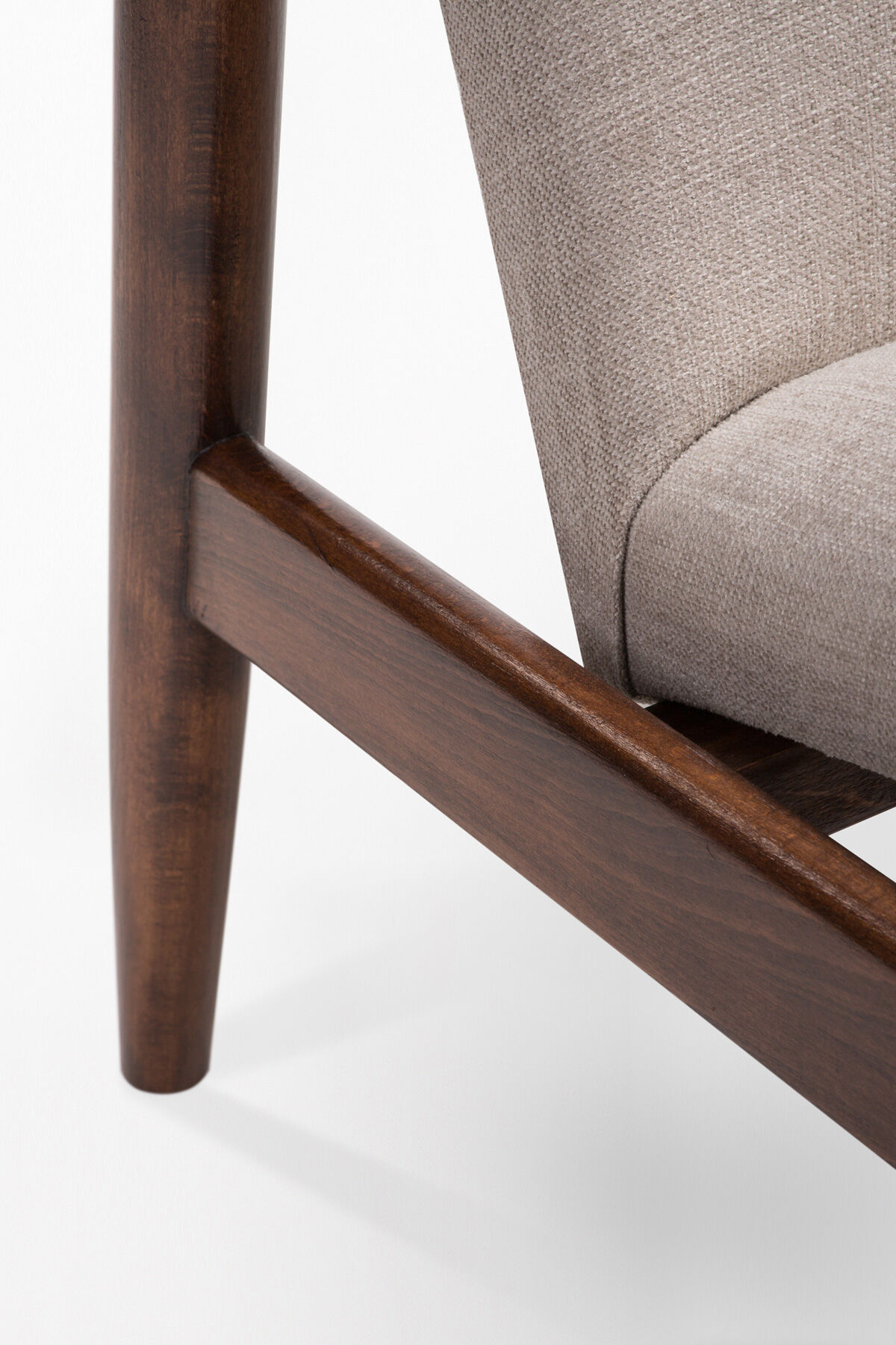 Pair of gfm 64 armchairs from the 1960s.